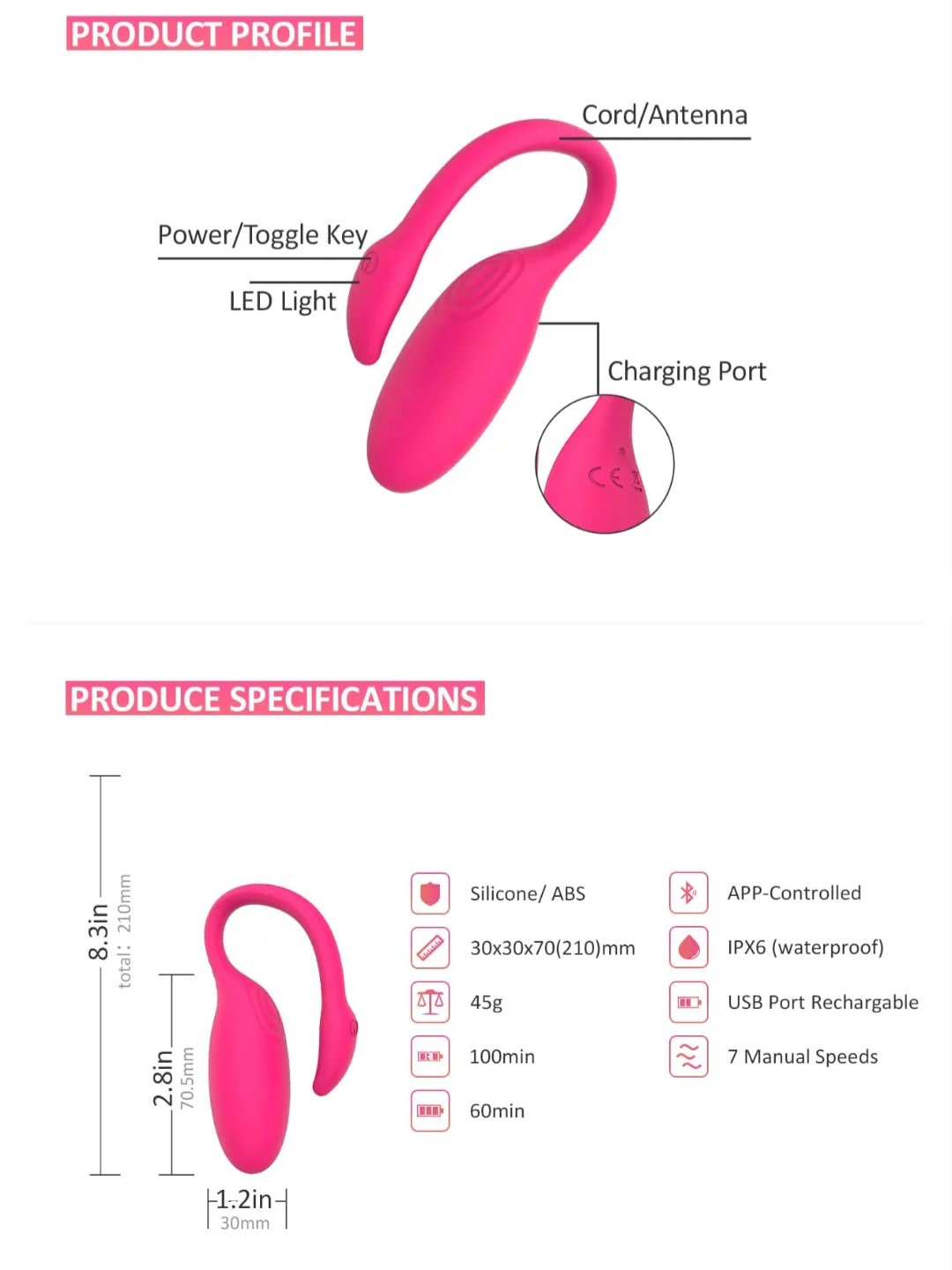 Vibrador Flamingo